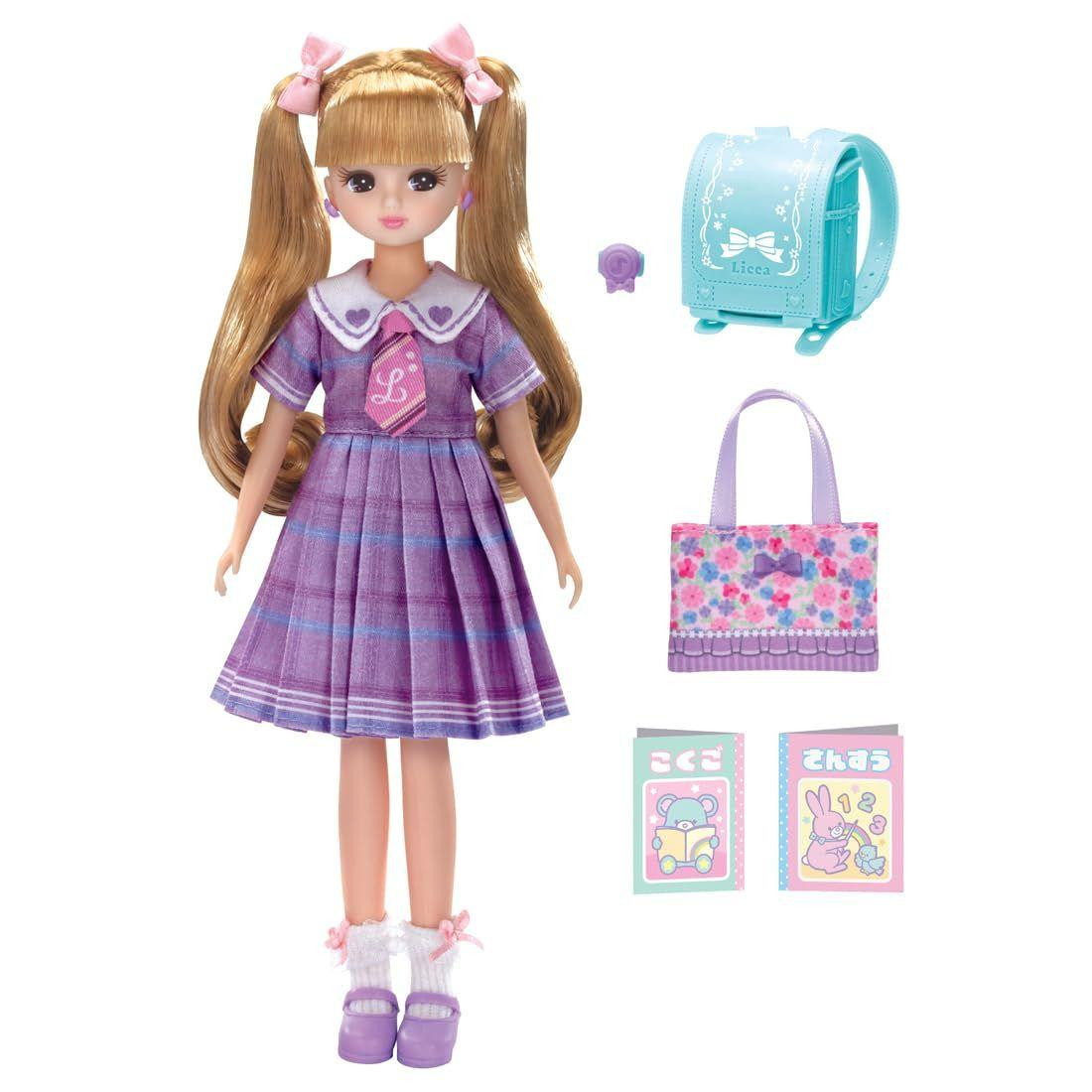Licca-chan Doll LD-08 Exciting First Grade