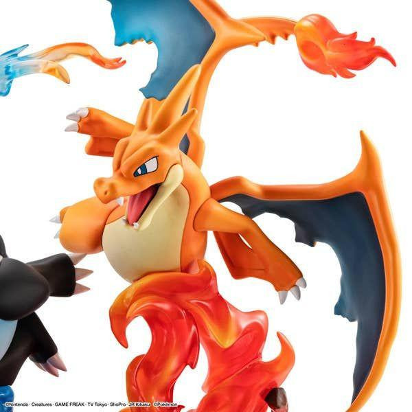 G.E.M.EX Series Pokemon Mega Charizard X & Mega Charizard Y Figure