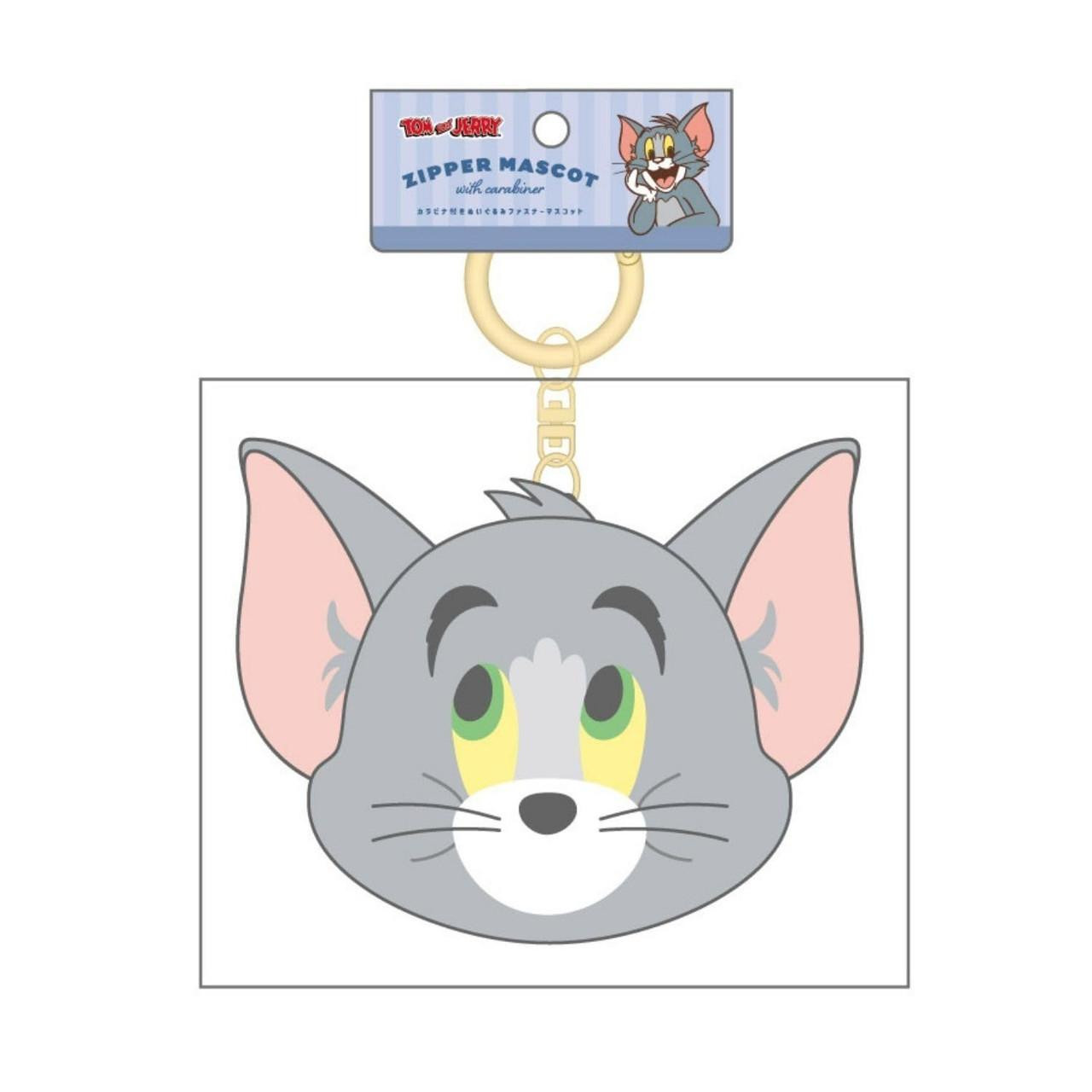 T's Factory Tom And Jerry Carabiner Attached Plush Zipper M C Prim