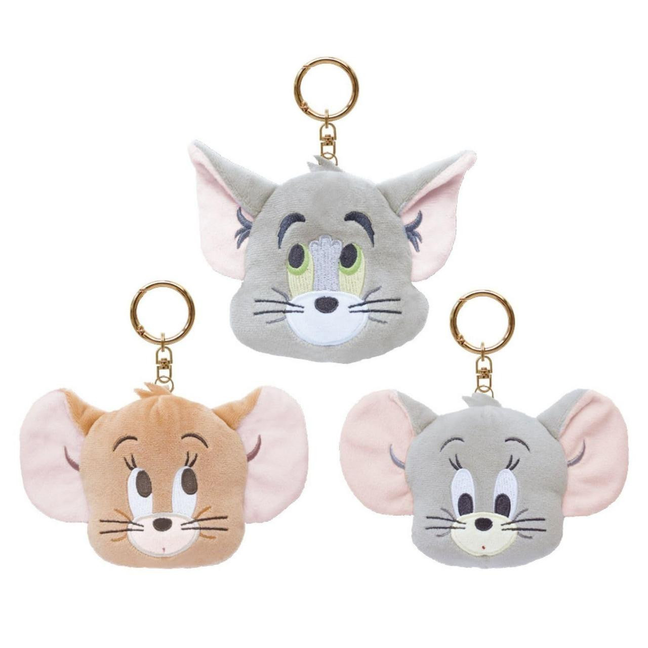 T's Factory Tom And Jerry Carabiner Attached Plush Zipper M C Prim