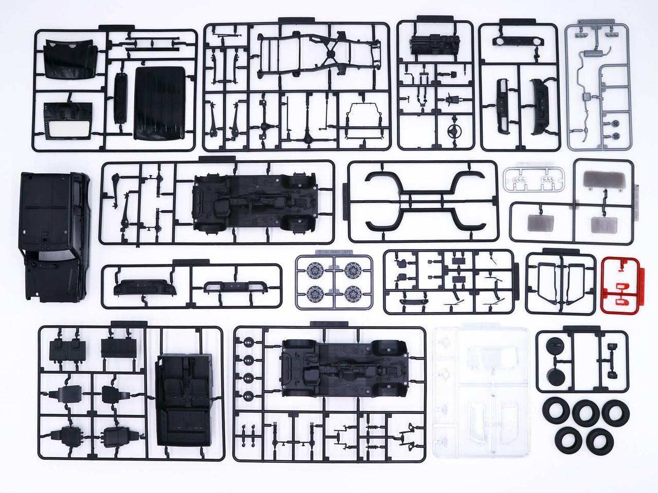 1/24 Suzuki Jimny Sierra JB74 (Bluish Black Pearl 3) Plastic Model
