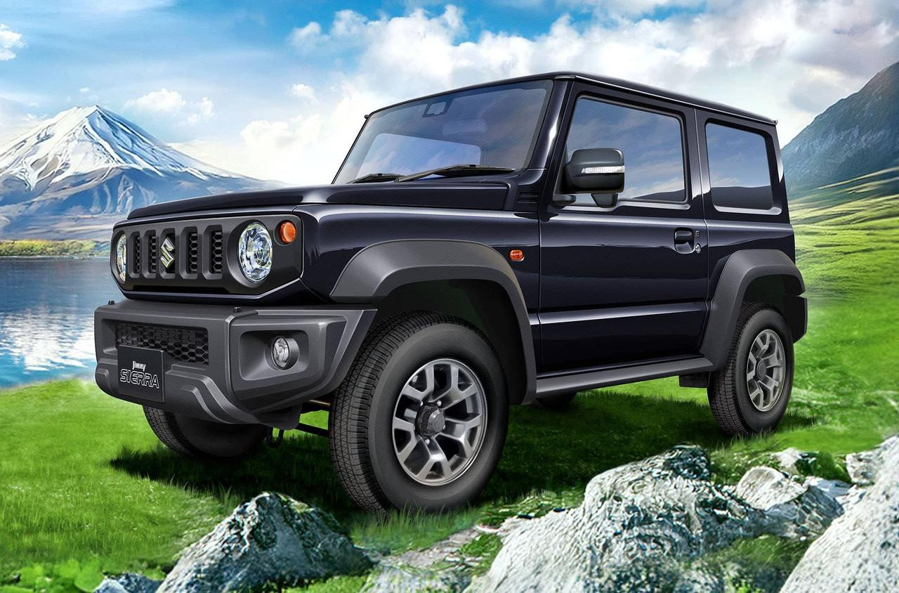 1/24 Suzuki Jimny Sierra JB74 (Bluish Black Pearl 3) Plastic Model