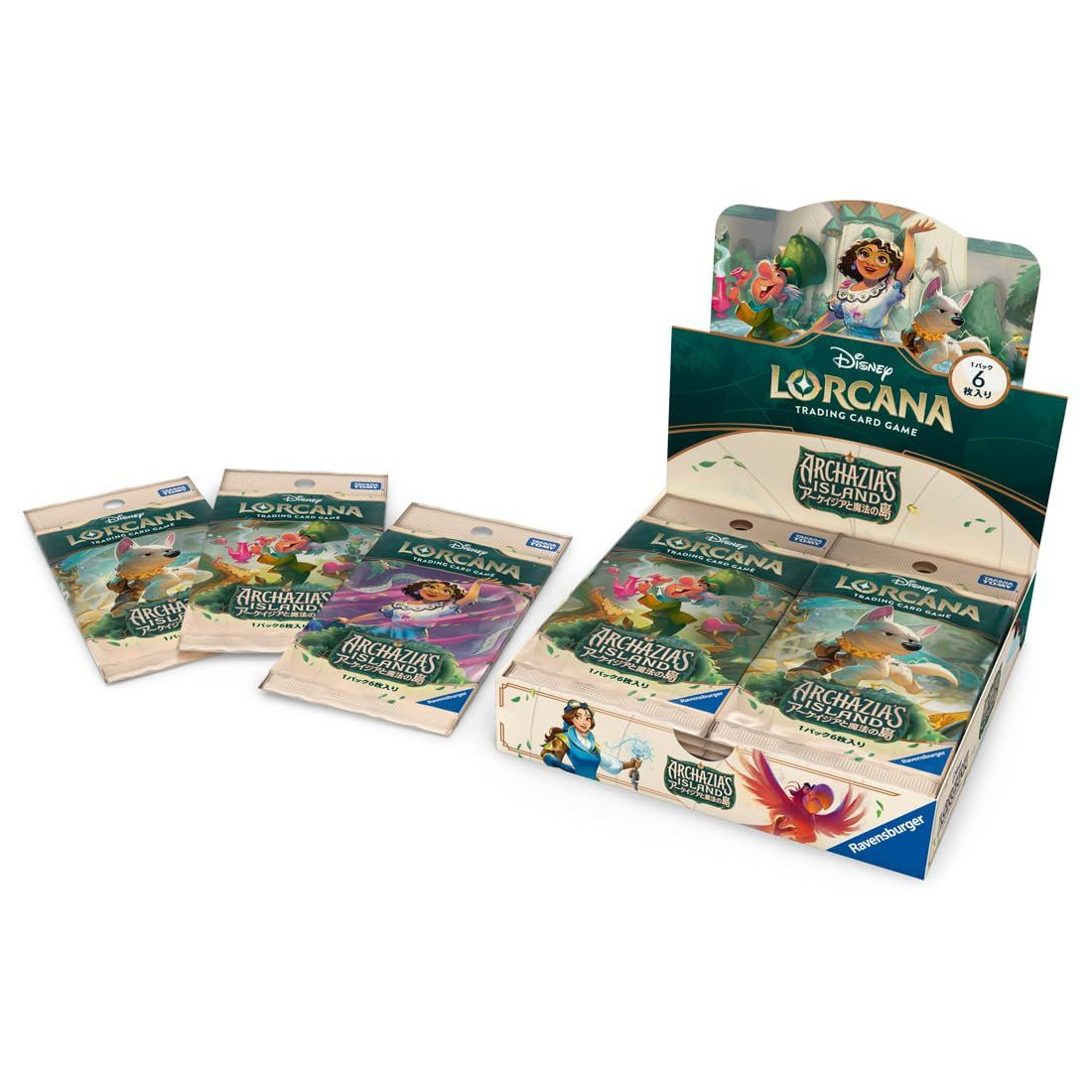 Lorcana アーケイジアと魔法の島　1BOX Disney Lorcana TCG Japanese Edition Booster Pack Arcadia and Magic