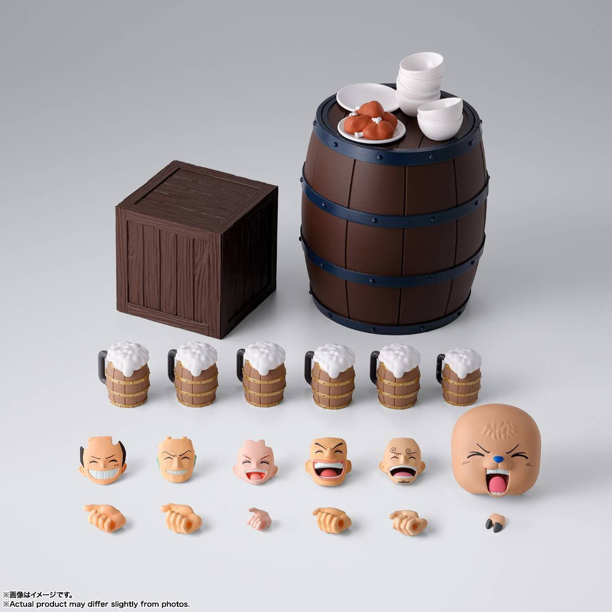 S.H. Figuarts Banquet Set -Straw Hat Pirates- Option Parts (One Piece)