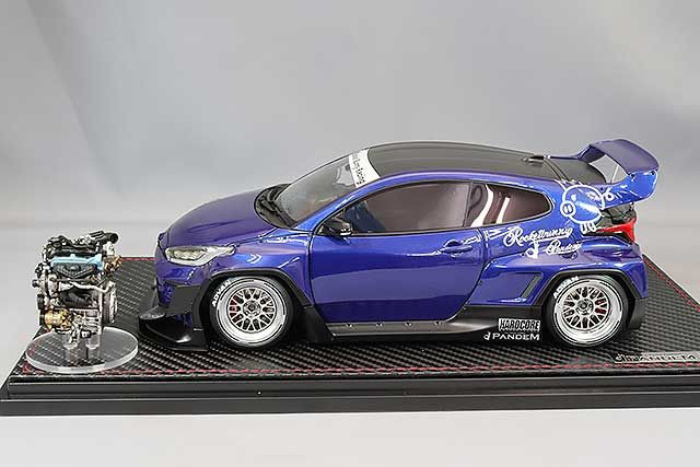 IG2903 PANDEM GR YARIS (4BA) Blue Metallic