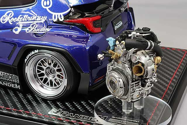 IG2903 PANDEM GR YARIS (4BA) Blue Metallic