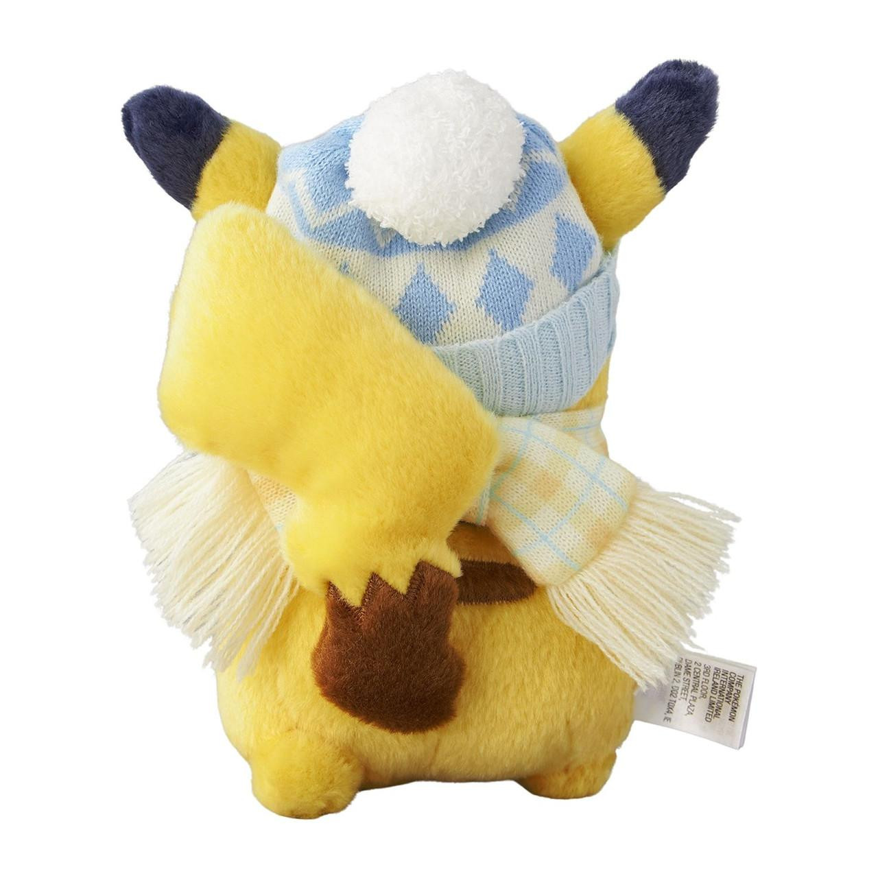 Pokemon Center Original Plush Pikachu Playing In The Snow