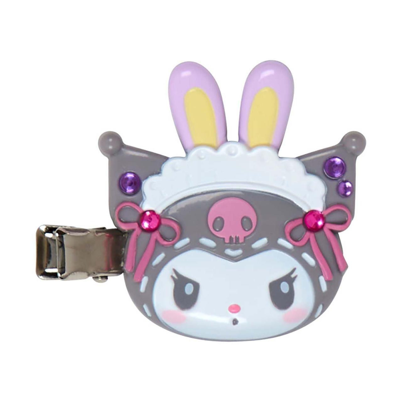 Sanrio Kuromi Mezzo Piano Right Facing And Left Facing Bangs Clip Set