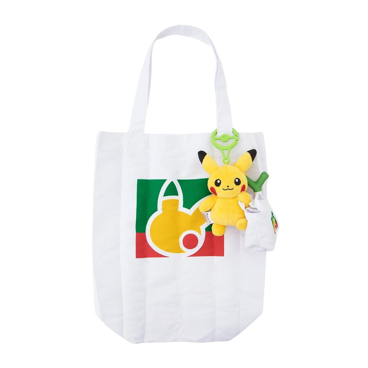 Pokemon Center Original Plush Eco Bag Pikapika Mart Pikachu
