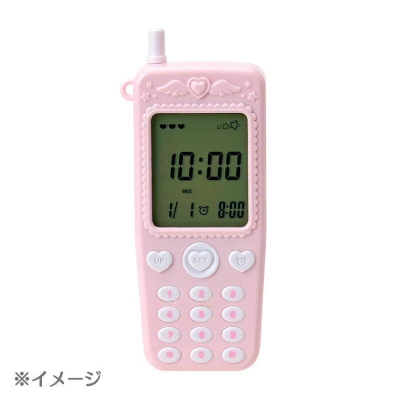 Sanrio My Melody Flip Phone Shaped Desk Clock 059056