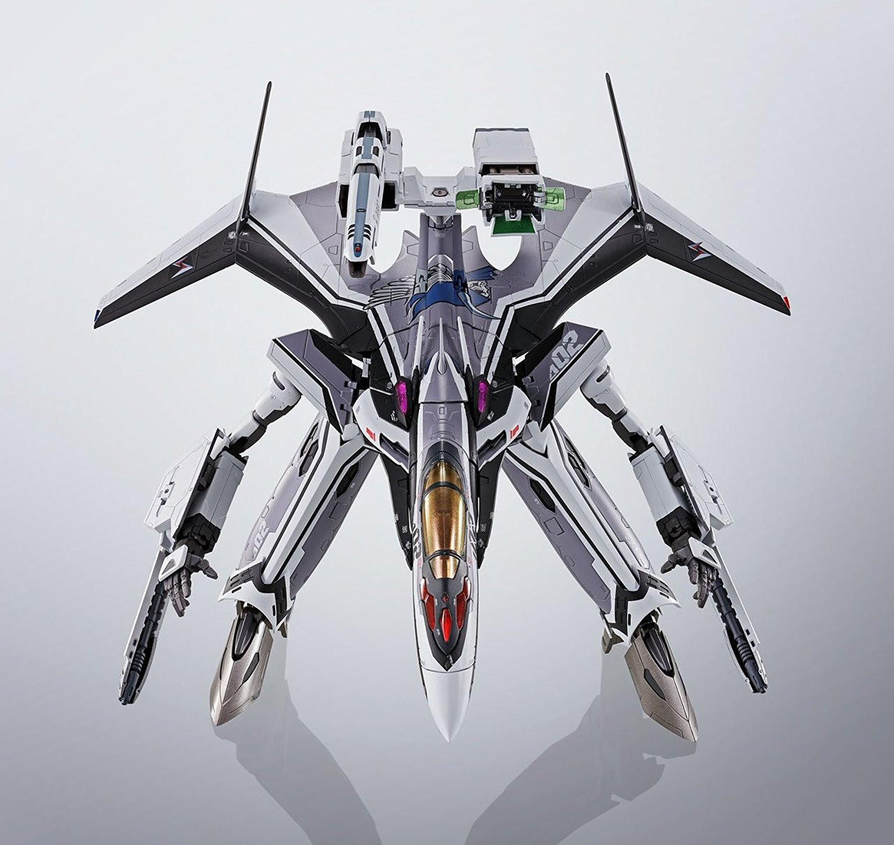 Bandai 129226 DX Chogokin Macross Delta VF-31F SIEGFRIED (Messer Ihlefeld  Custom) Diecast Figure - Plaza Japan