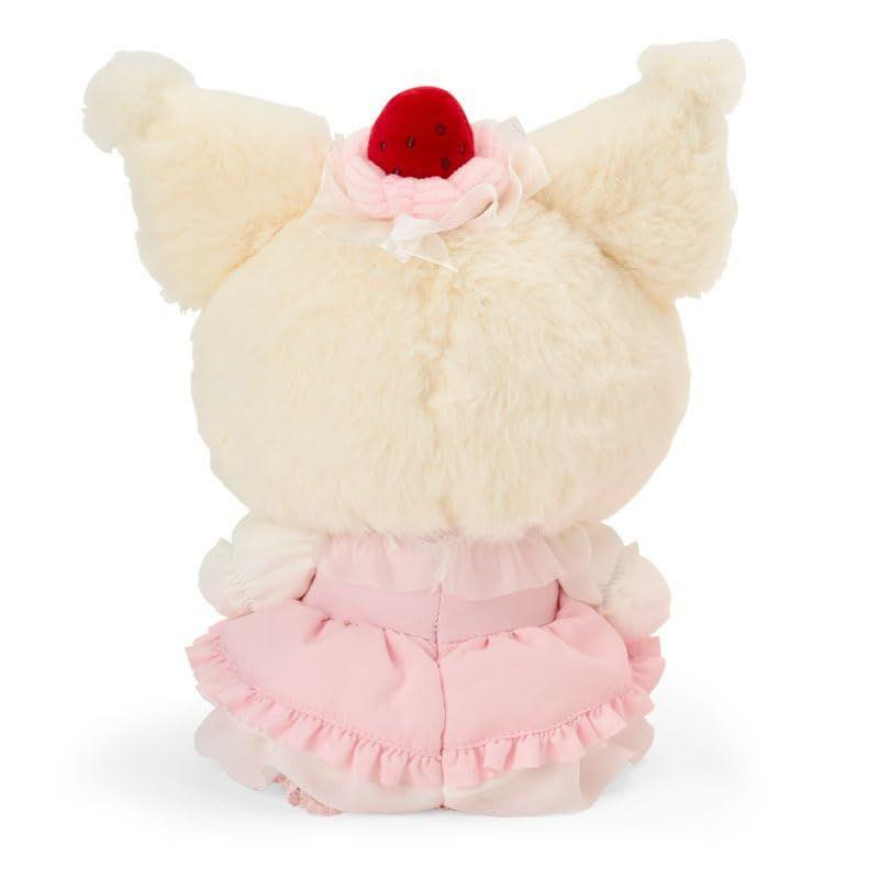 Sanrio Kuromi Plush And Accessory Case Set Strawberry Whip Cake