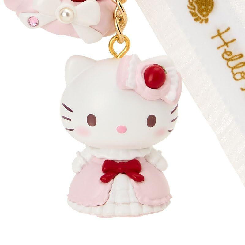 Sanrio Hello Kitty Key Holder Strawberry Whip Cake 284262