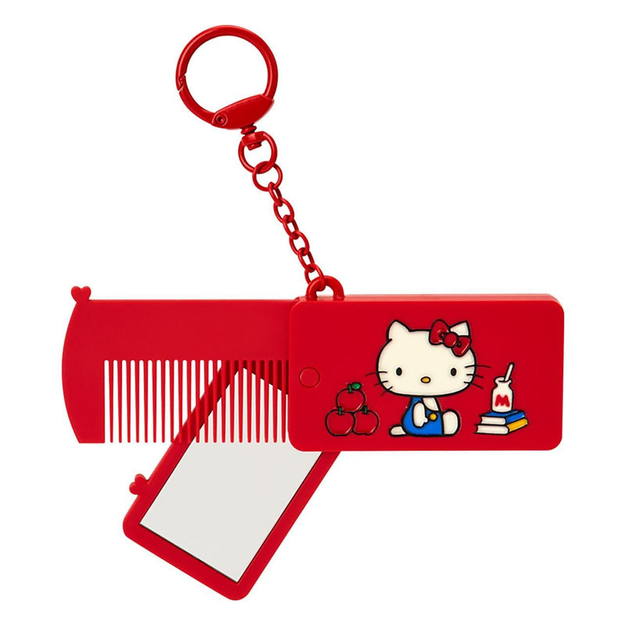 Hello Kitty KTミニスタンドミラー　激レア Sanrio Hello Kitty Mini Mirror And Comb Key H