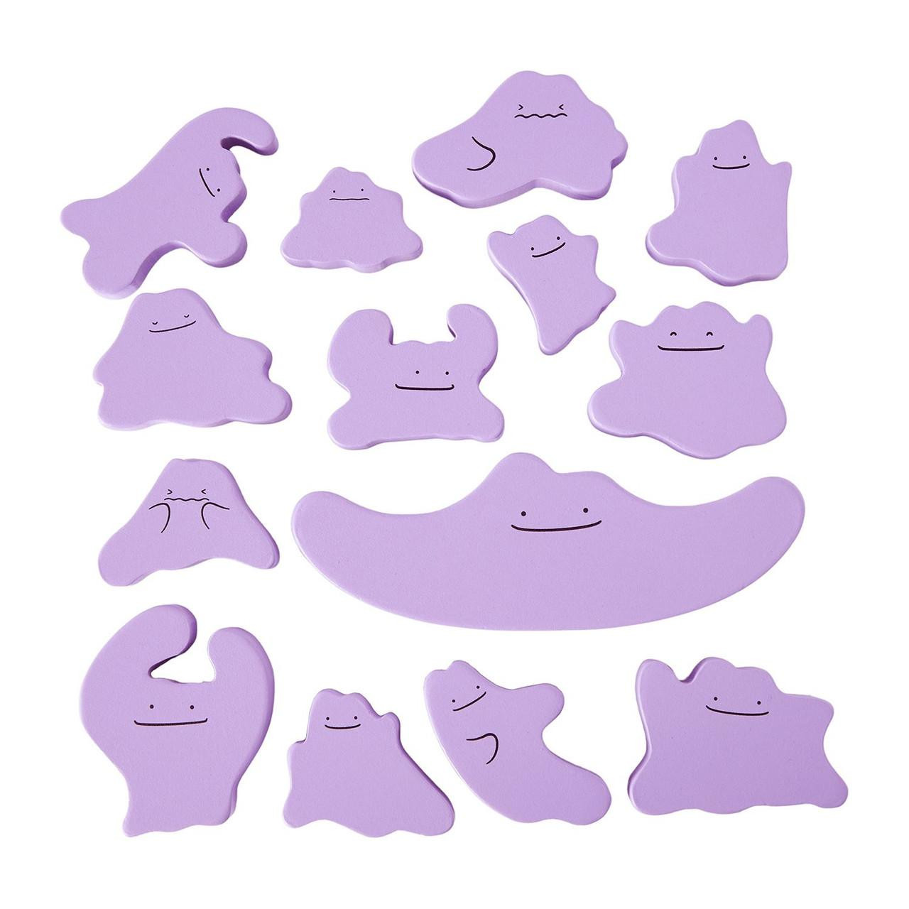 Pokemon Center Original Wooden Ditto 14 Variations! Puzzle And
