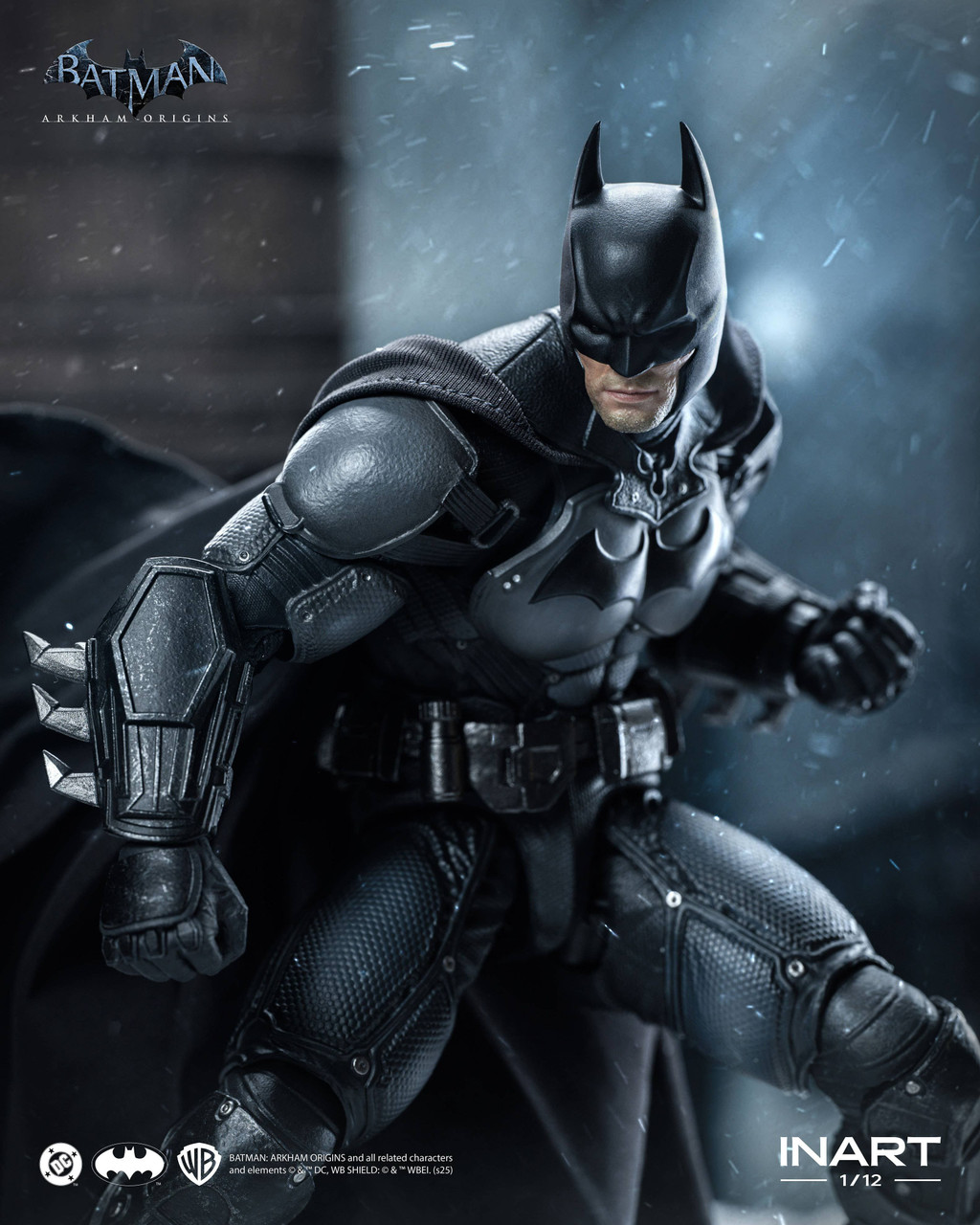inart batman バットマン　1/12 DX版 The Dark Knight Rises (2012) - Batman InArt (Deluxe) 1/12 Scale