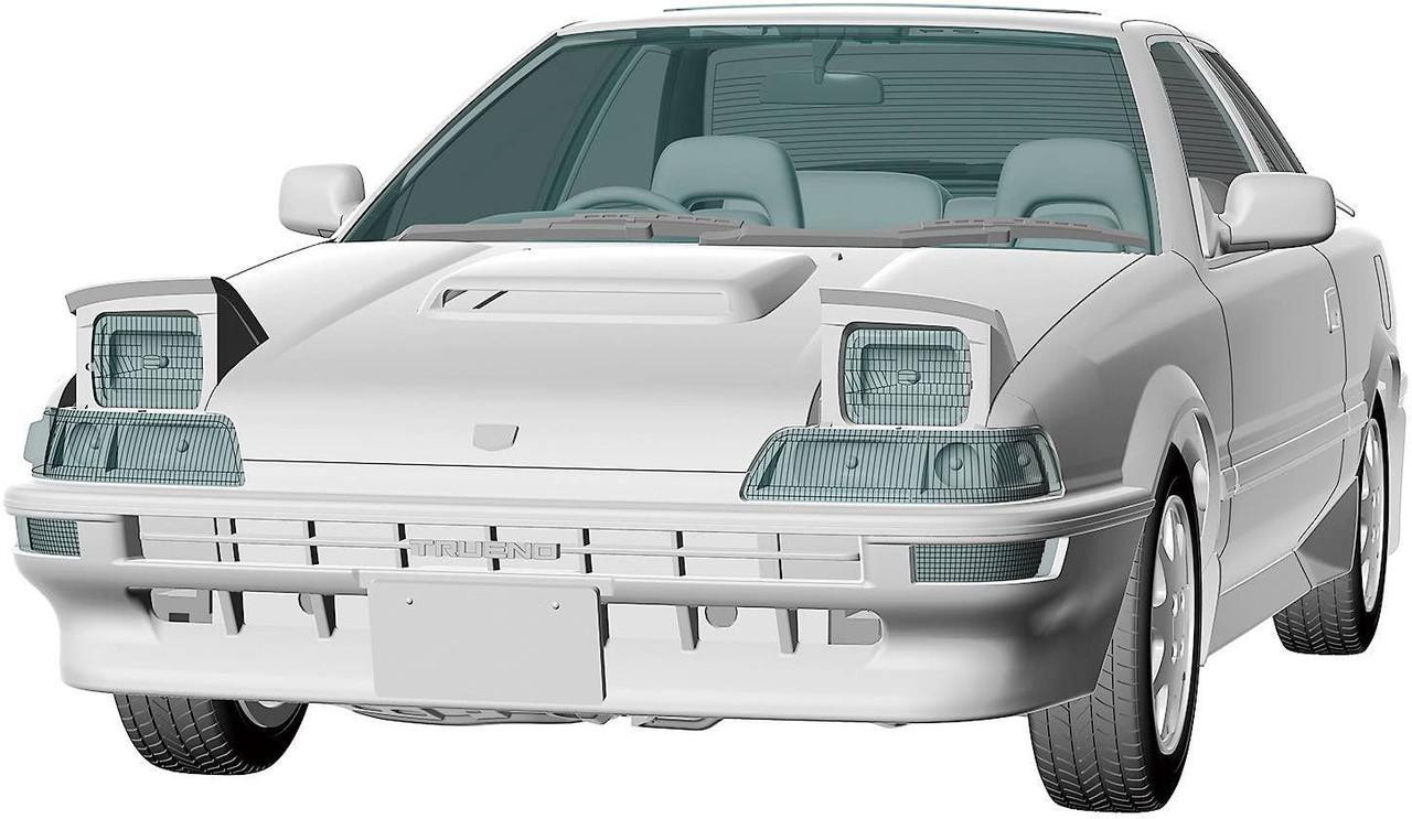 1/24 Toyota Sprinter Trueno AE92 GT-Z Late Model (1989) Plastic Model