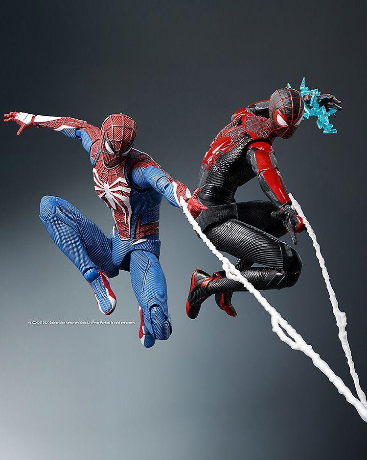 DLX Spider-Man Upgraded Suit (Miles Morales) 1/12 Figure (Marvel's