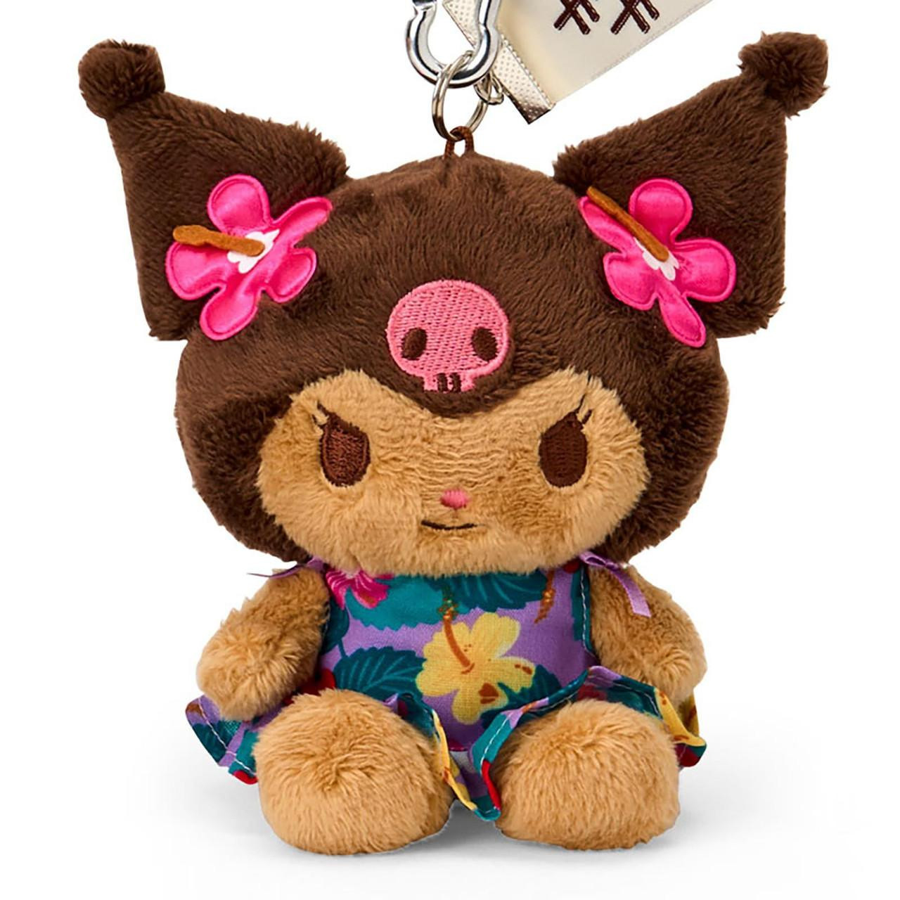 Sanrio Kuromi Hawaiian Host Macadamia Nut Chocolate & Mascot