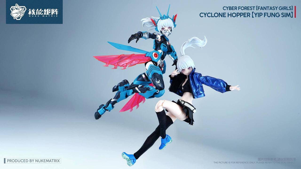 1/12 CYBER FOREST Cyclone Hopper: Yip Fung Sim Plastic Model Kit