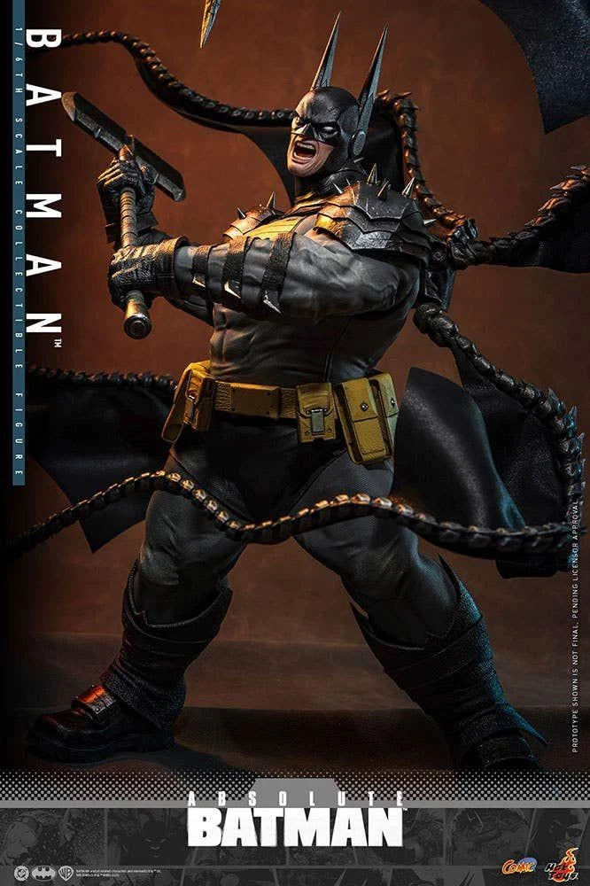 Batman Posable Figure 1/6 Comic Masterpiece Absolute Batman Batman Fully Poseable Figure