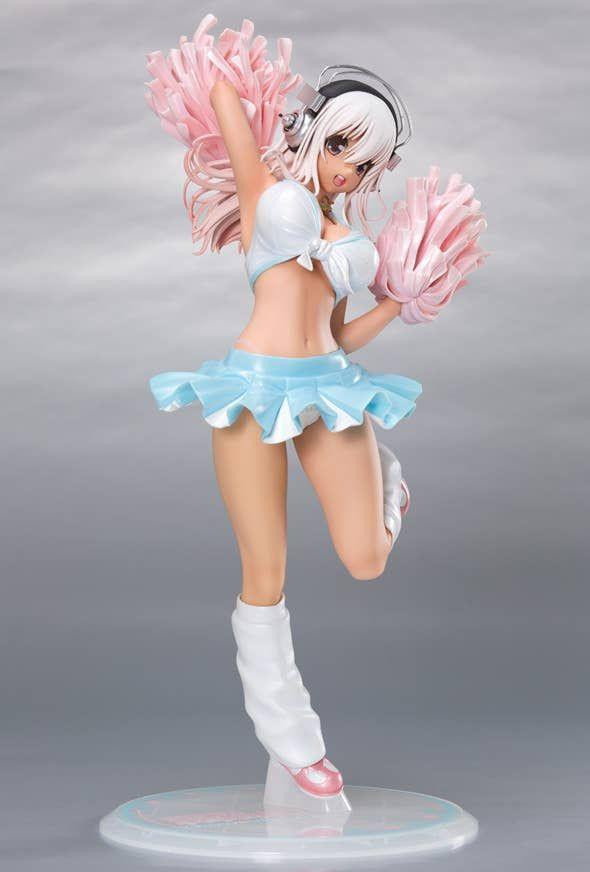 1/6 Super Sonico Cheerleader ver. -Sun Kissed- Figure (Rerelease)