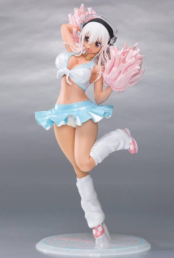 1/6 Super Sonico Cheerleader ver. -Sun Kissed- Figure (Rerelease)