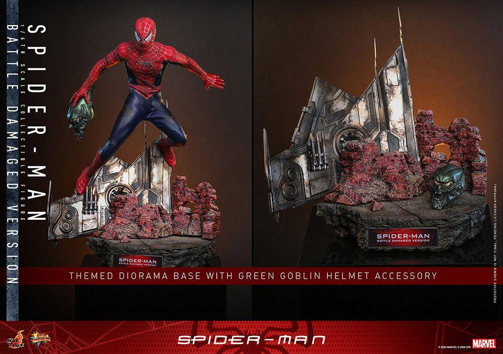 Movie Masterpiece - Spider Man 1/6 Scale Fully Poseable Figure