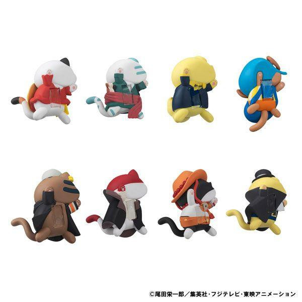 Mega Cat Project: One Piece: Nyan Piece Nyaan Petari Box (8pcs)