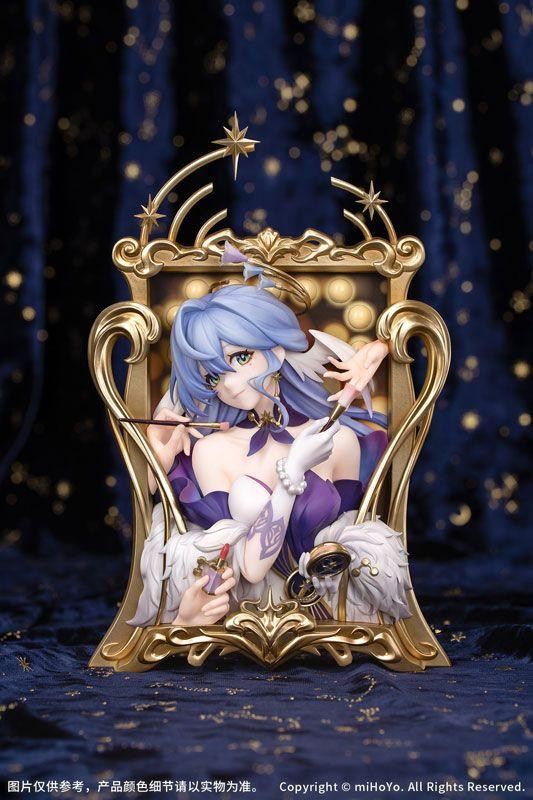Tampilan samping Diorama Robin dengan pencahayaan aktif - versi Flowing Nightglow