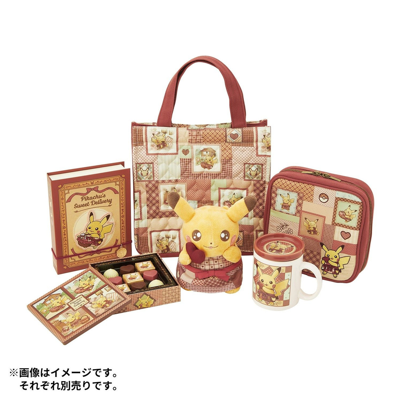 Pokemon Center Original Morozoff Square Tin Assorted Chocolates