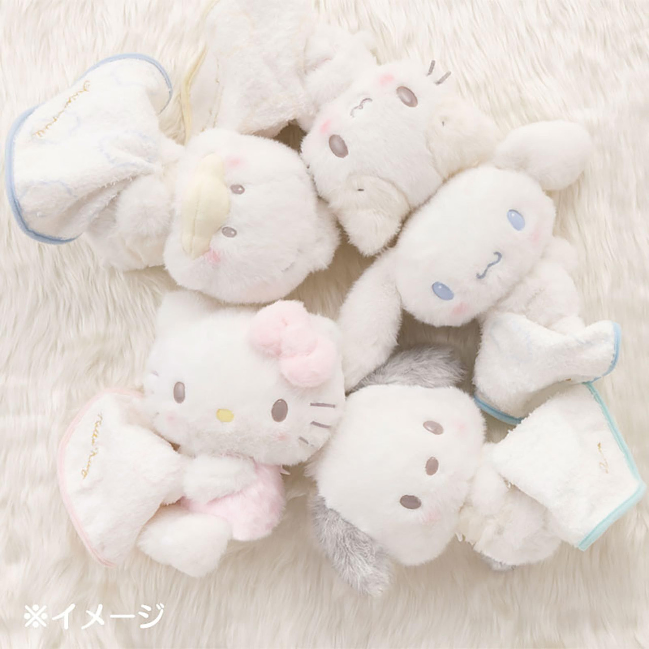 Sanrio Cinnamoroll Plush Napping On White Fluffy Cloud 575593