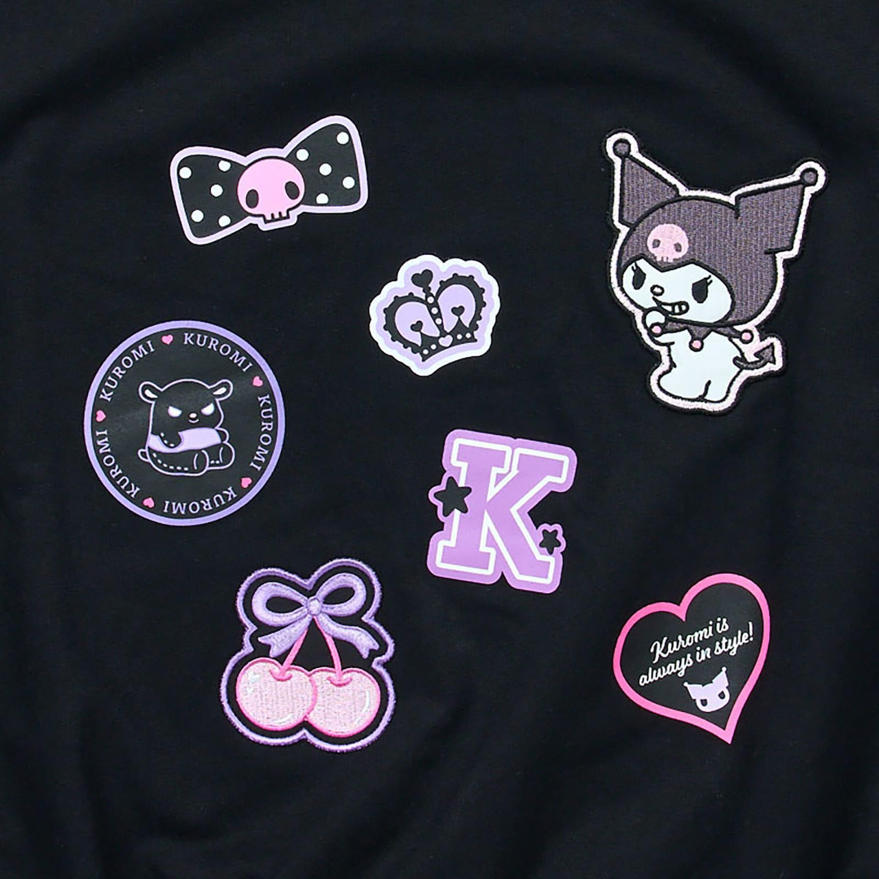 メロクロ品 Sanrio Kuromi Sweatshirt 590061