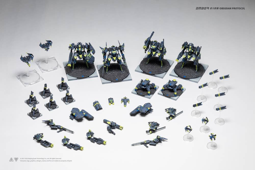 Ember: Obsidian Protocol UN Core Pack Plastic Model