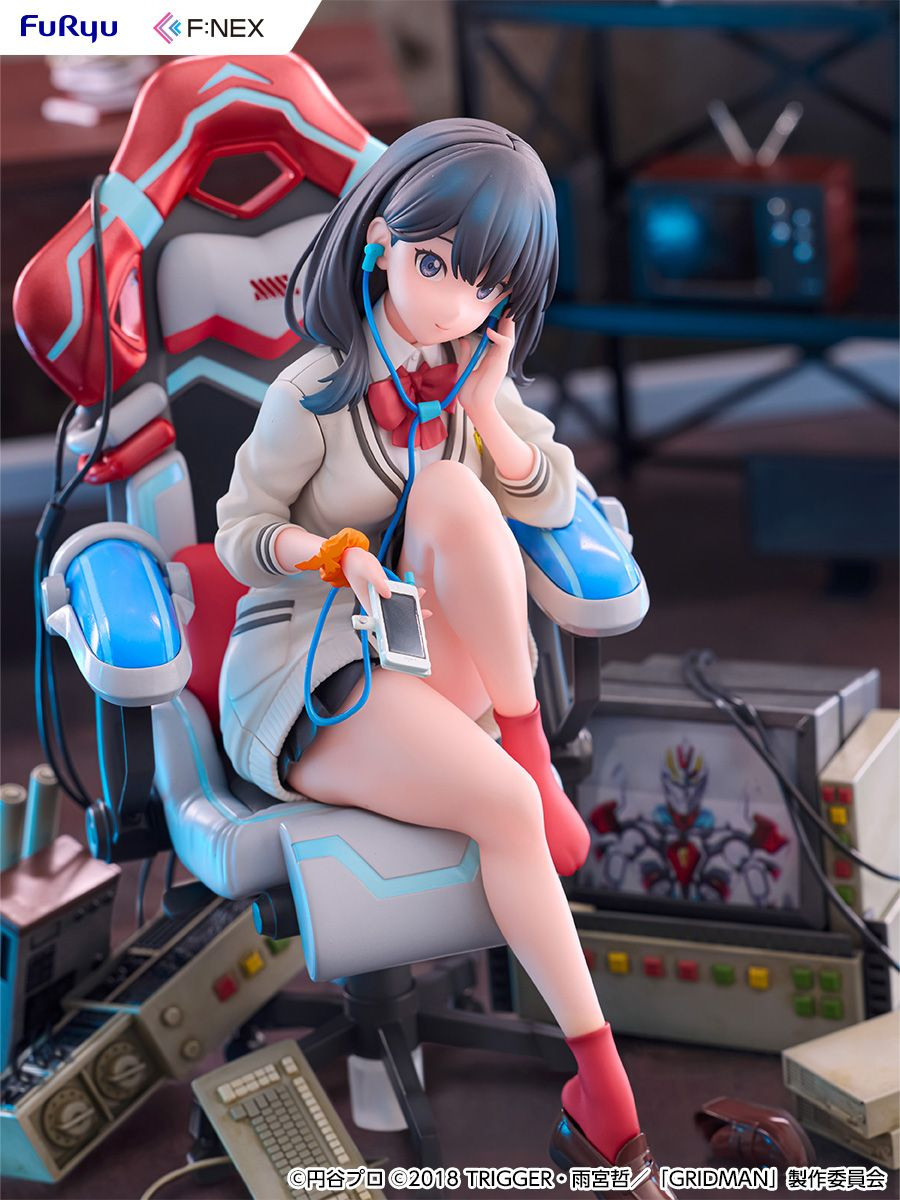 Rikka Takarada Gaming Chair ver. 1/7 Figure (SSSS.GRIDMAN)