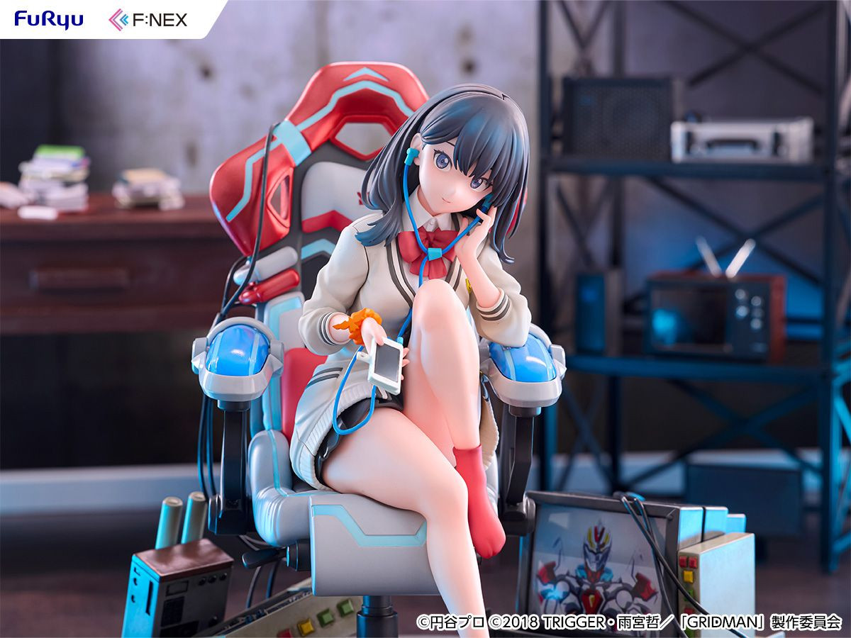 Rikka Takarada Gaming Chair ver. 1/7 Figure (SSSS.GRIDMAN)