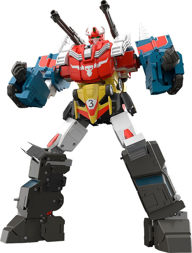 THE GATTAI Land Bison Plastic Model (The Brave Fighter of Legend