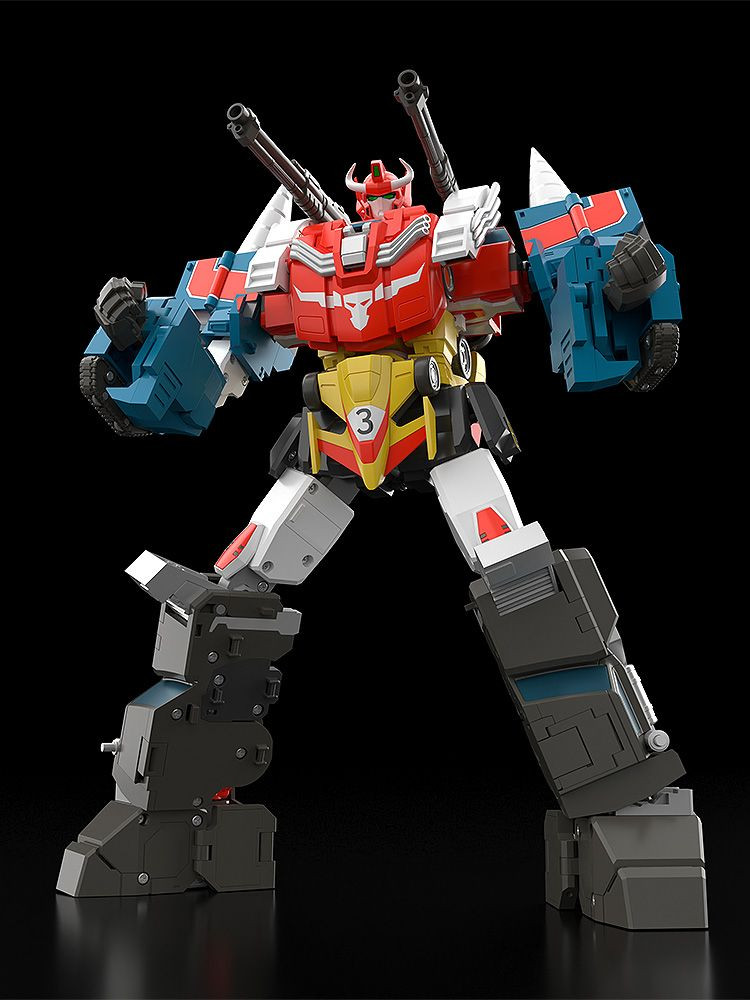 THE GATTAI Land Bison Plastic Model (The Brave Fighter of Legend