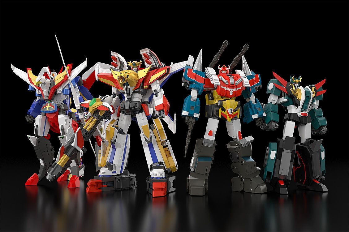 THE GATTAI Land Bison Plastic Model (The Brave Fighter of Legend