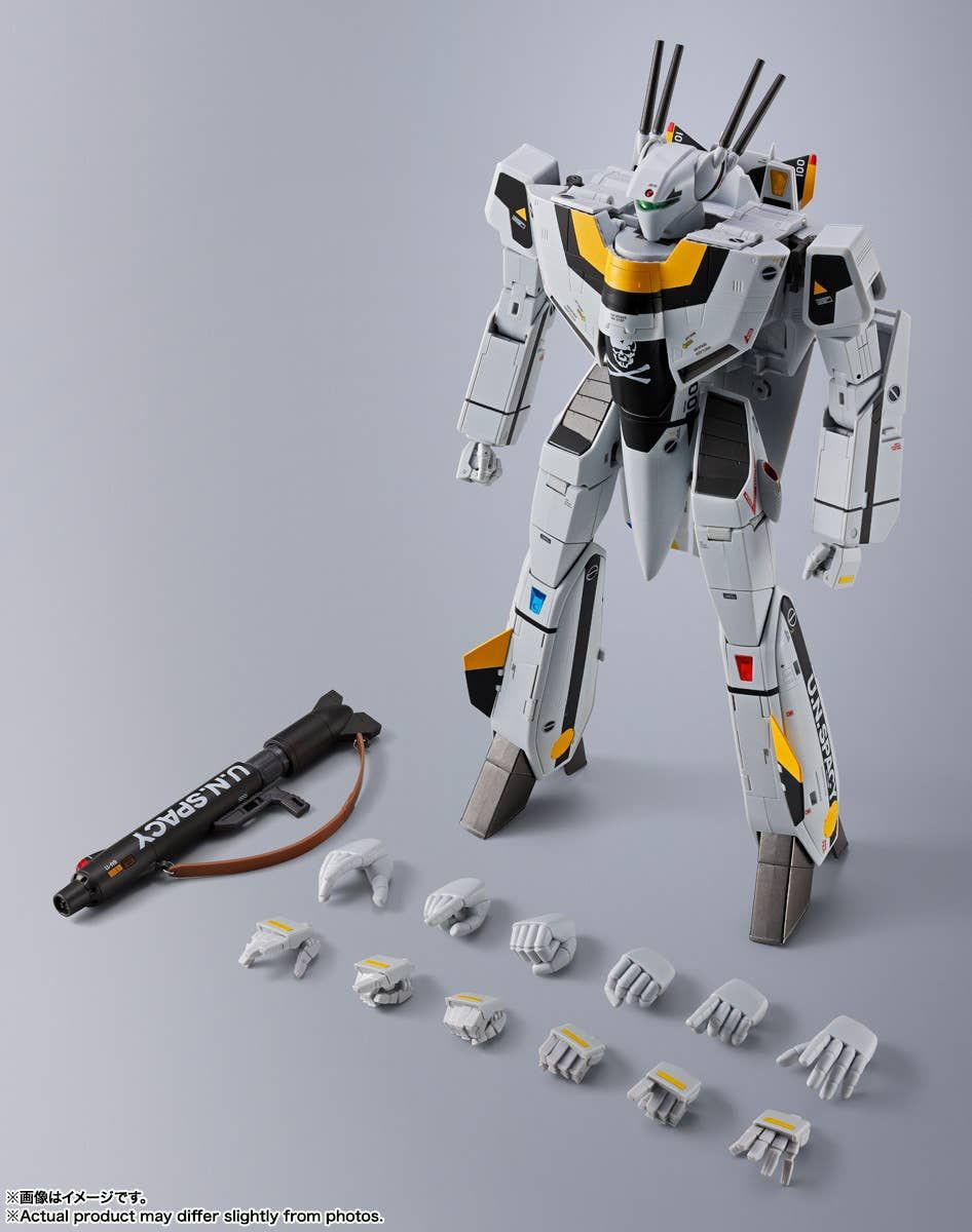 DX CHOGOKIN VF-1S Valkyrie Roy Focker Special Revival Ver. Macross