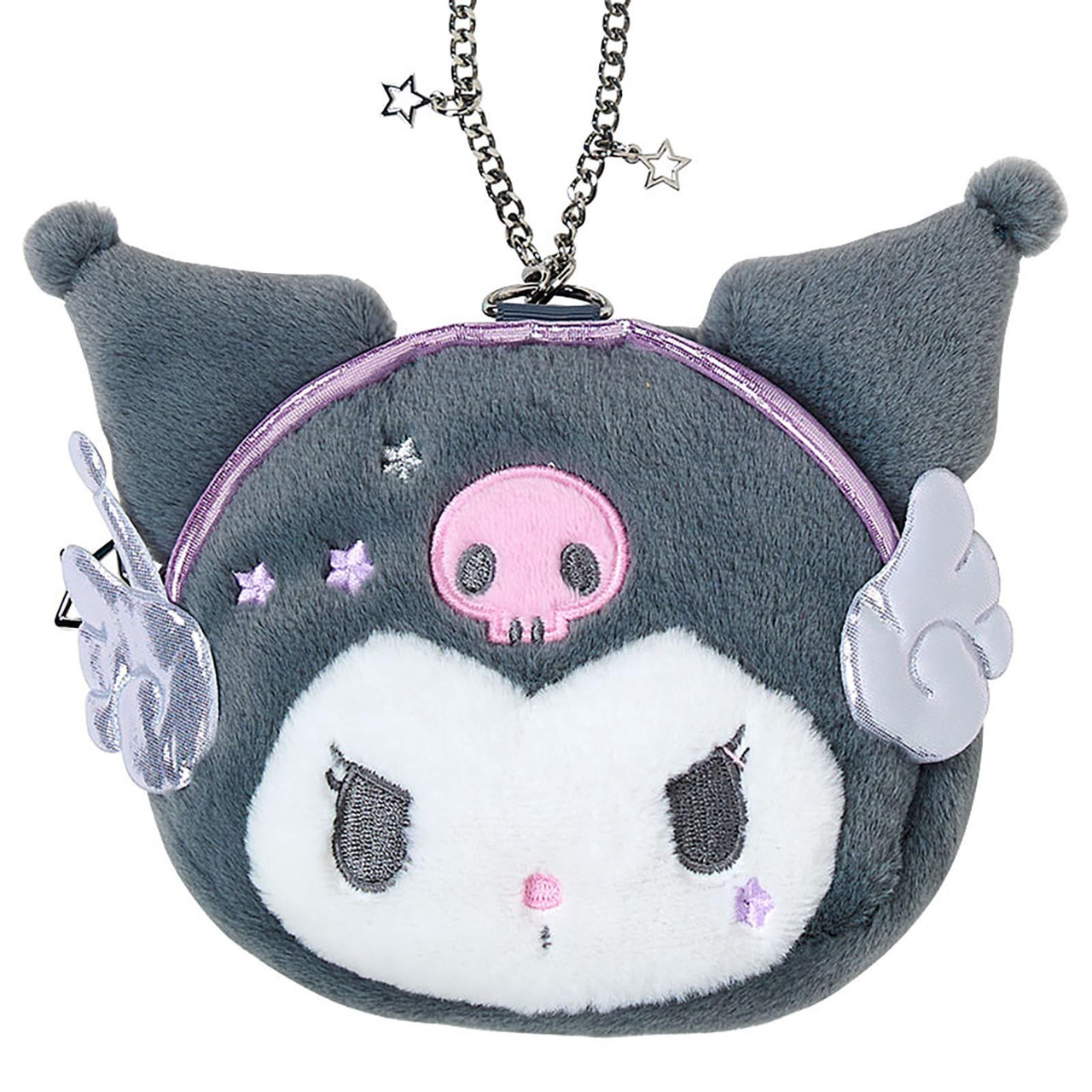 Sanrio Kuromi Face Shaped Pouch Tokimeki Planet 692999