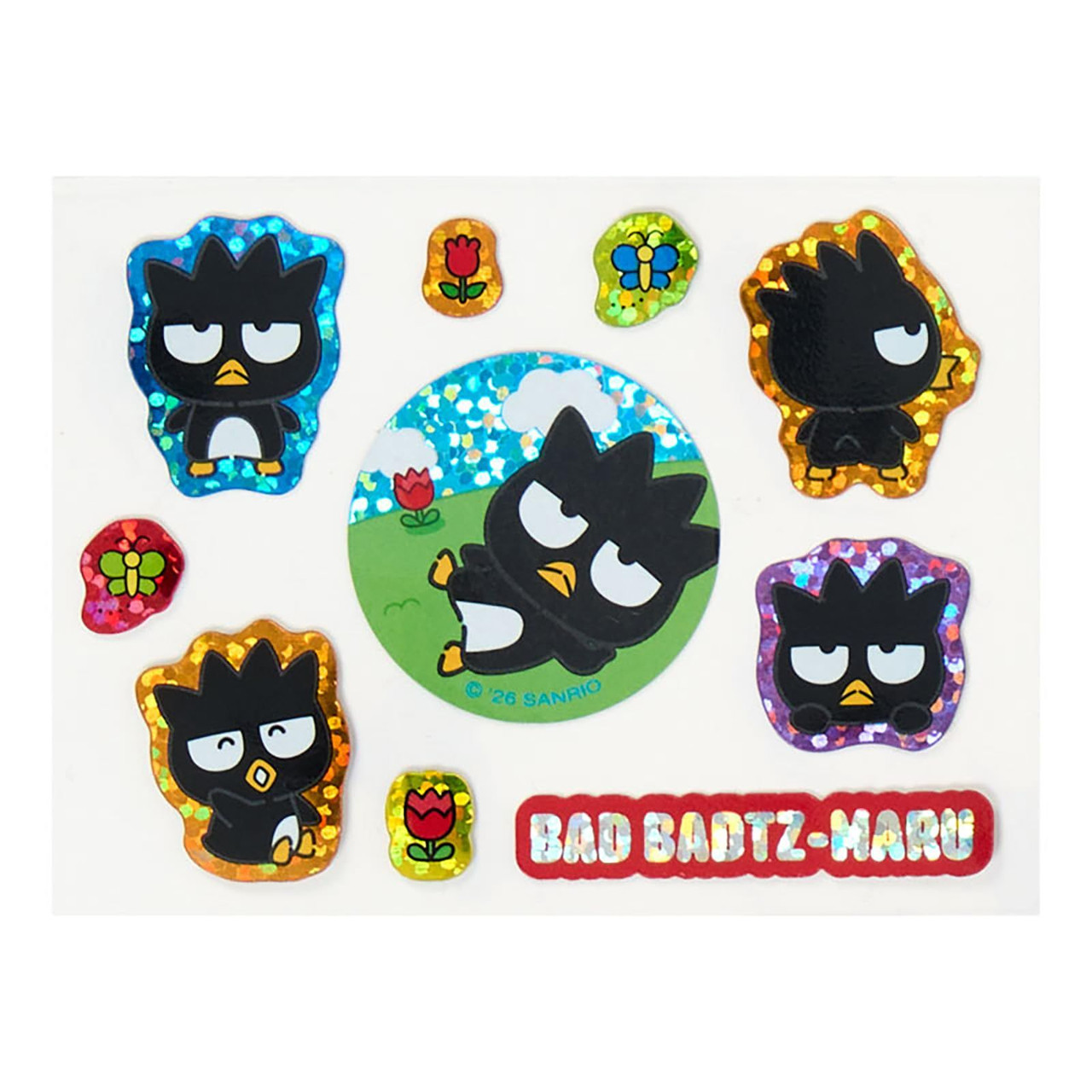 Sanrio Bad Badtz-Maru Strap & Sticker Set (Super Cute Adventures