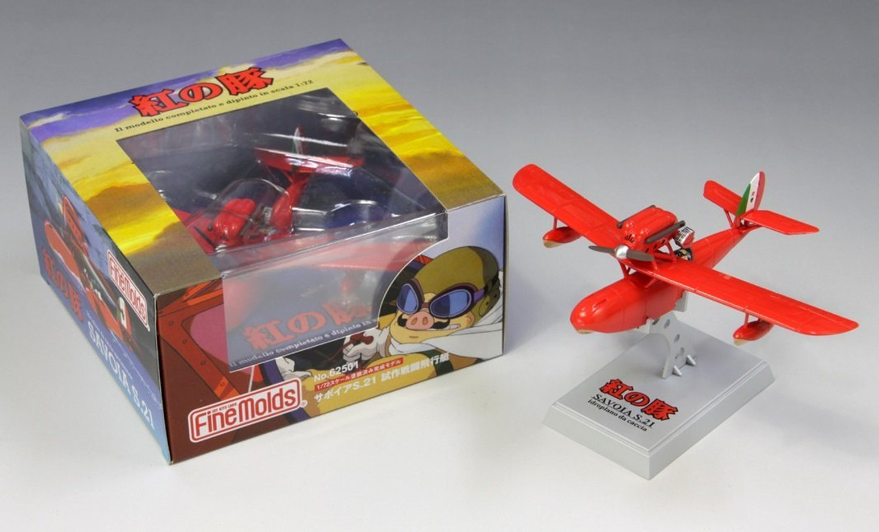Fine Molds 62501 Savoia S.21 Seaplane PORCO ROSSO 1/72 Scale