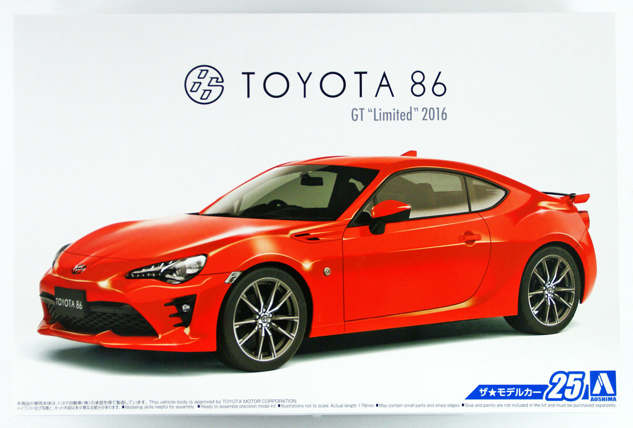 himaariページ◎ Aoshima 51801 The Model Car 25 TOYOTA ZN6 TOYOTA86 '16 1/24 Scale