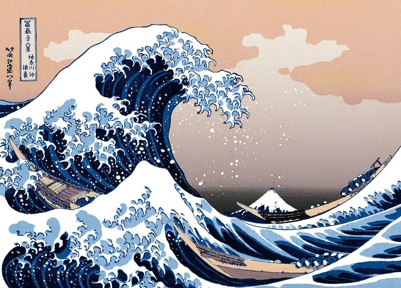 Epoch Jigsaw Puzzle World Art The Great Wave off Kanagawa [Thirty