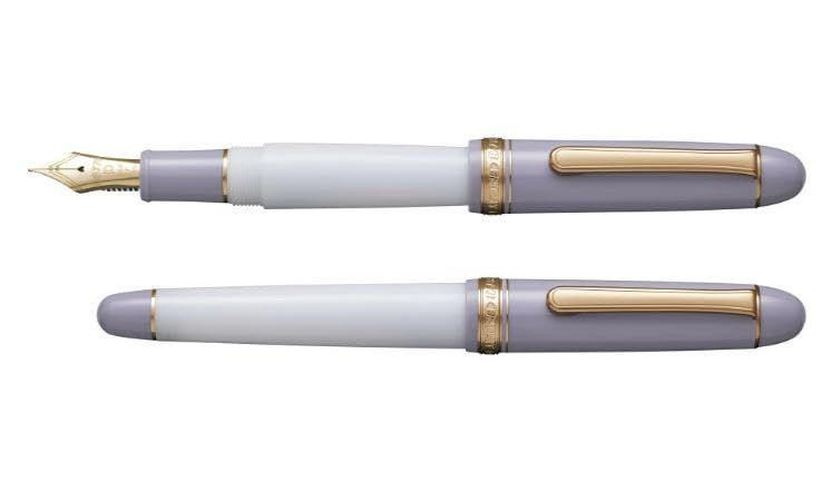 Platinum 3776 Century Fountain Pen Set - Misty Bloom - 14k Medium