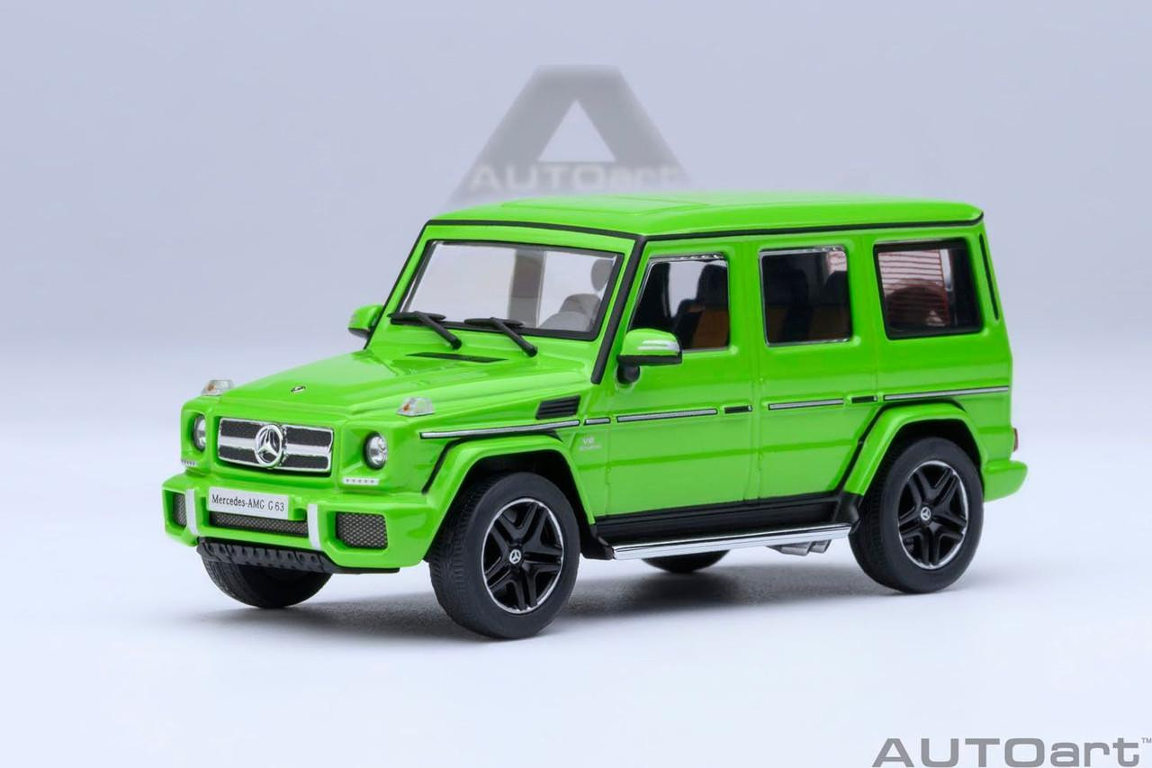 Autoart 1/64 Mercedes AMG G 63 2017 Green Finished Model 20115