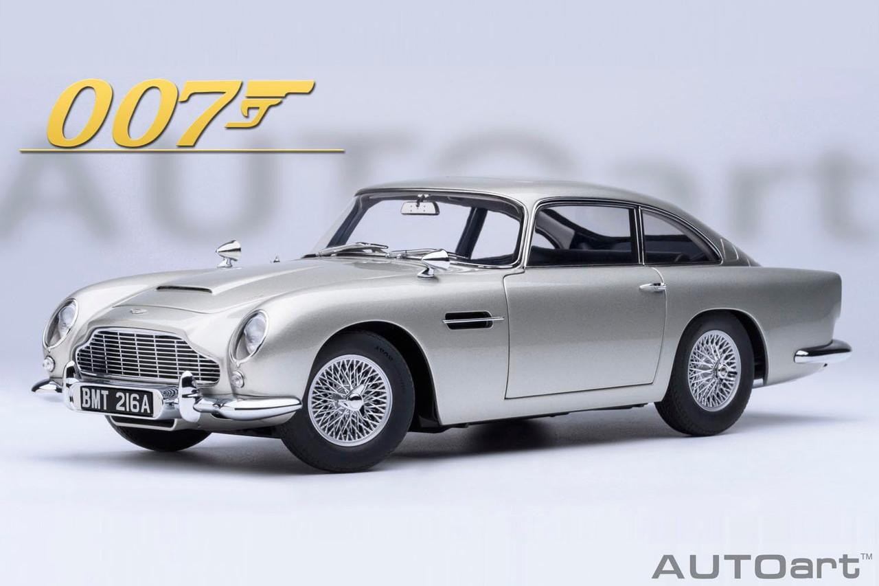 Autoart 1/18 Aston Martin DB5 007 Goldfinger Bond Car Finished