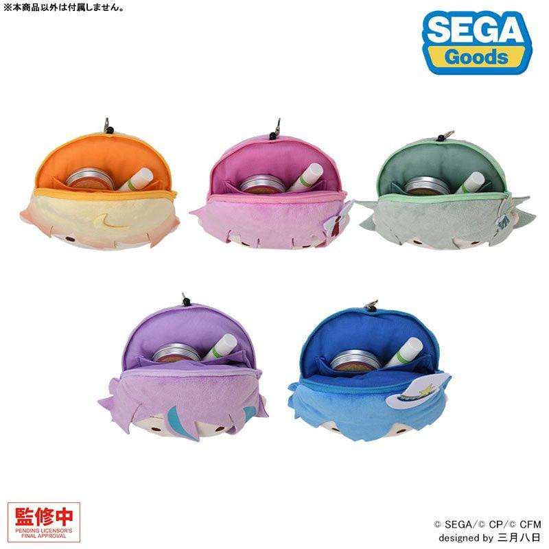 Tsukasa Tenma Fuwapuchi Face Pouch With Reel (Project Sekai