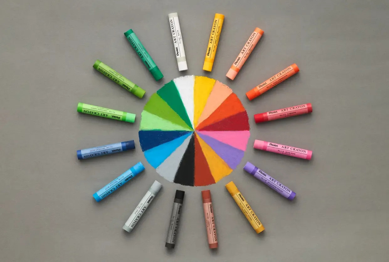 Art Crayon 16-Color Set PTAC-16
